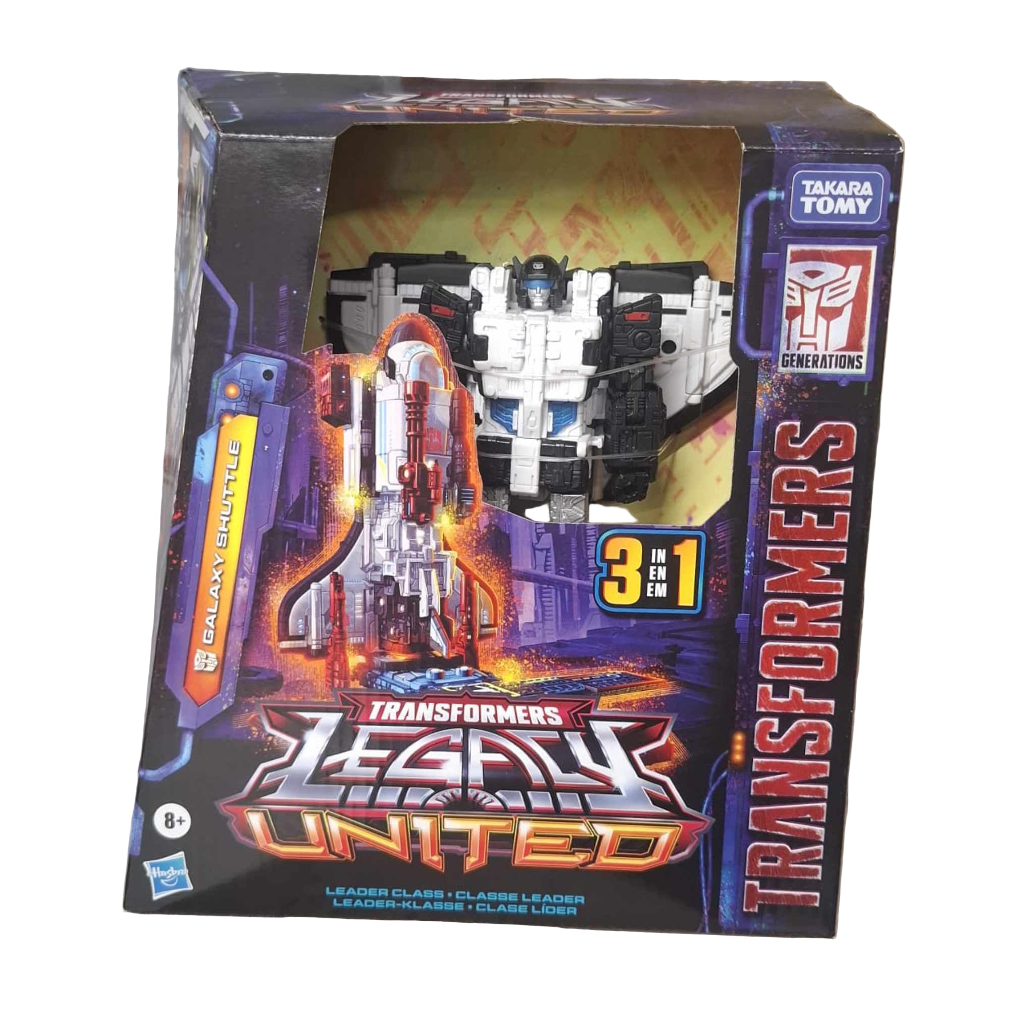 Transformers Generations Legacy United Leader Class Action Figure Galaxy Shuttle