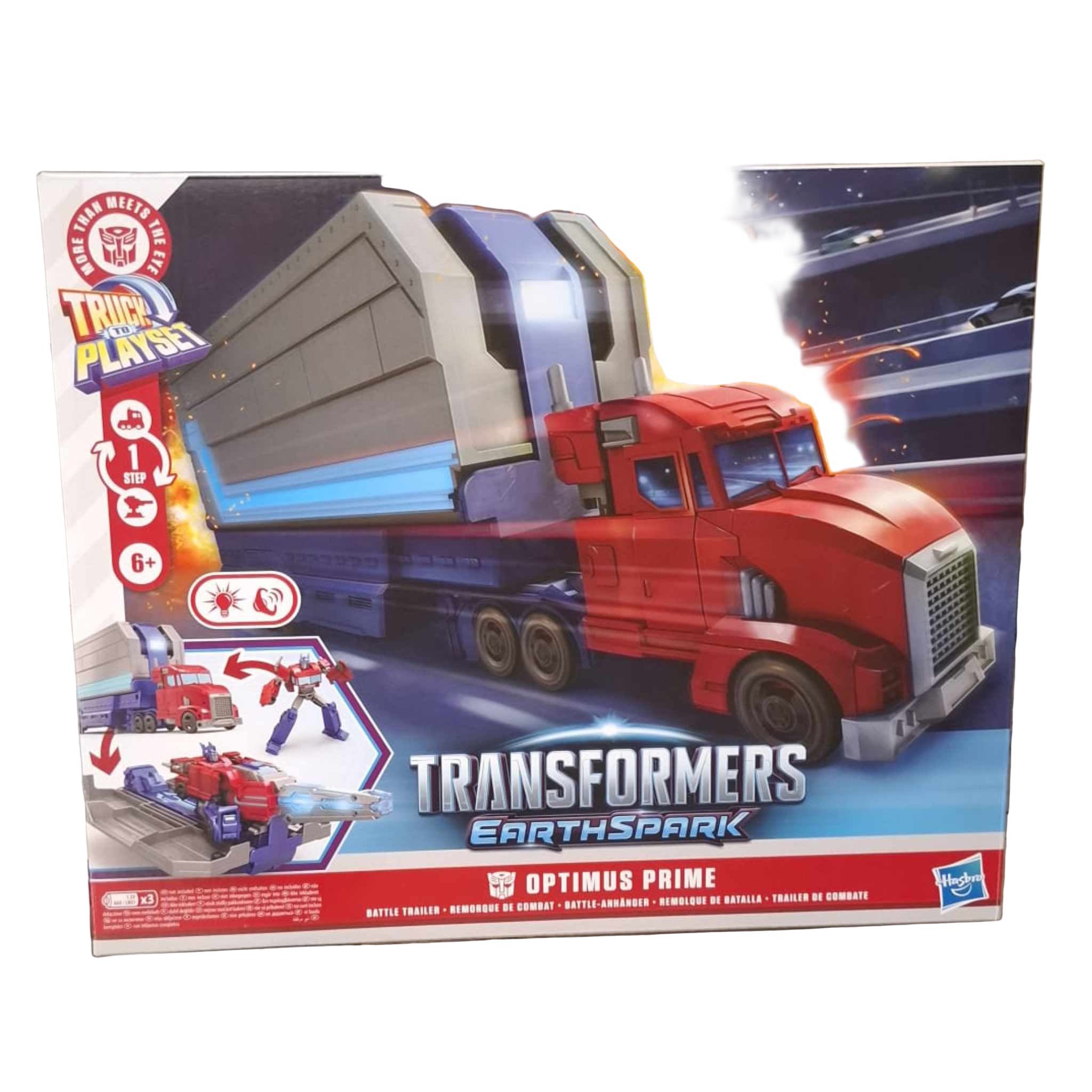 Transformers Earthspark Optimus Prime Battle Trailer