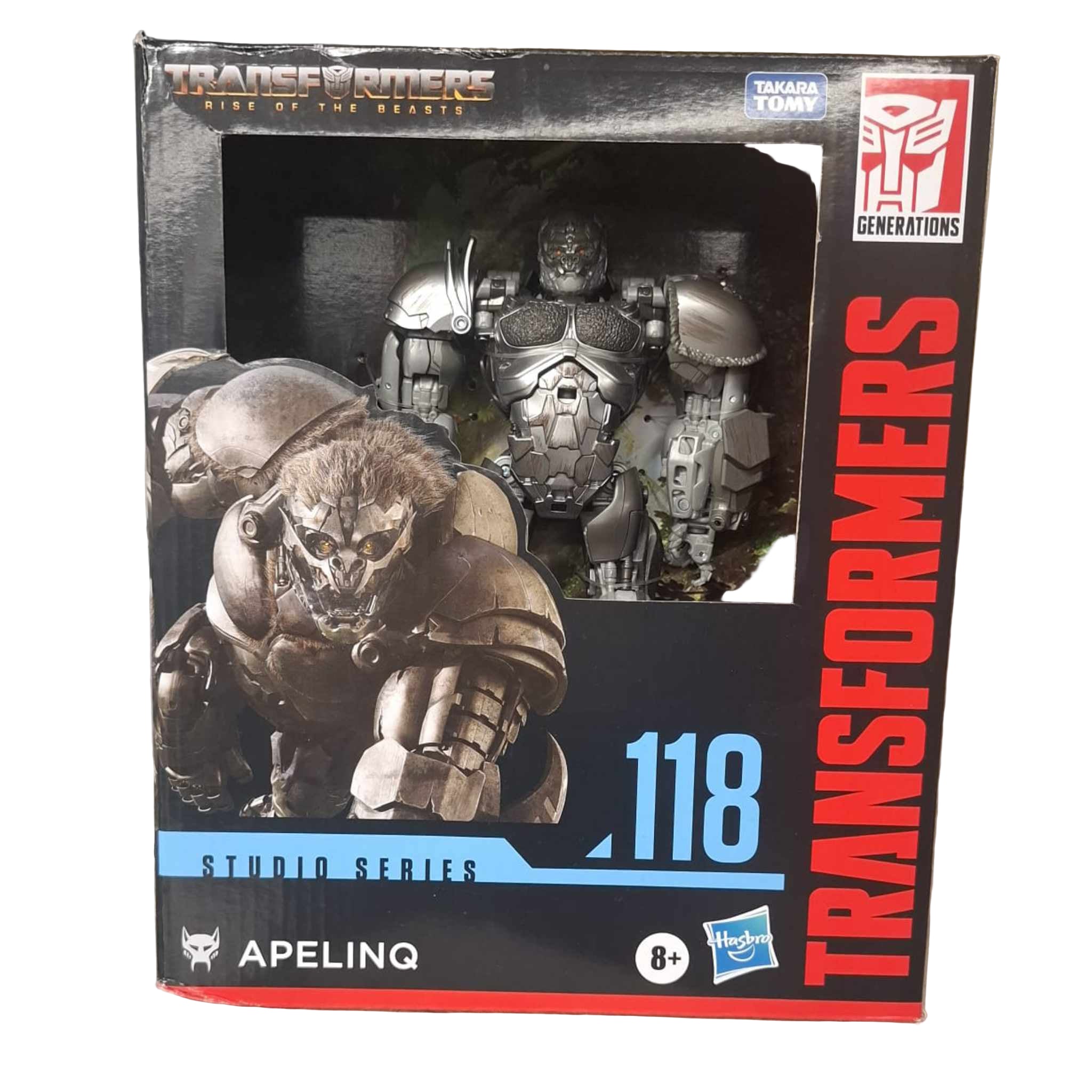 Transformers: Rise of the Beasts Generations Studio Series Leader Class Action Figure Apelinq