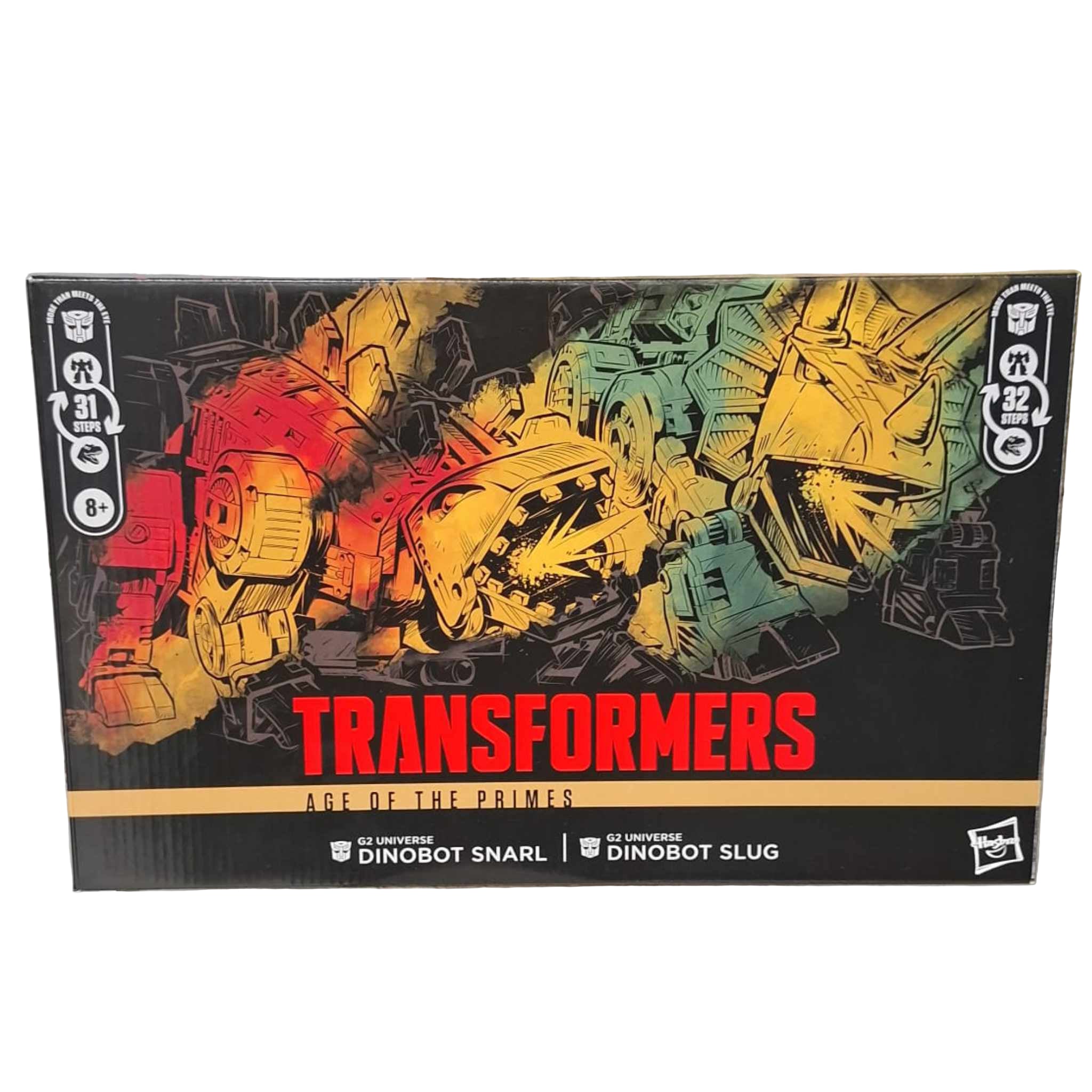 Transformers Age of the Primes G2 Dinobot Slug and Snarl