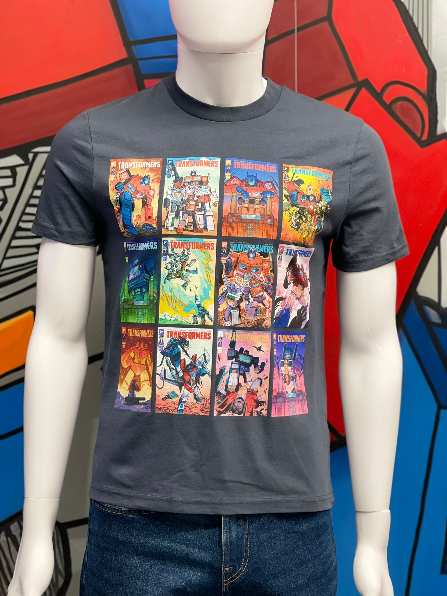 Comic Collection Grey T-Shirt