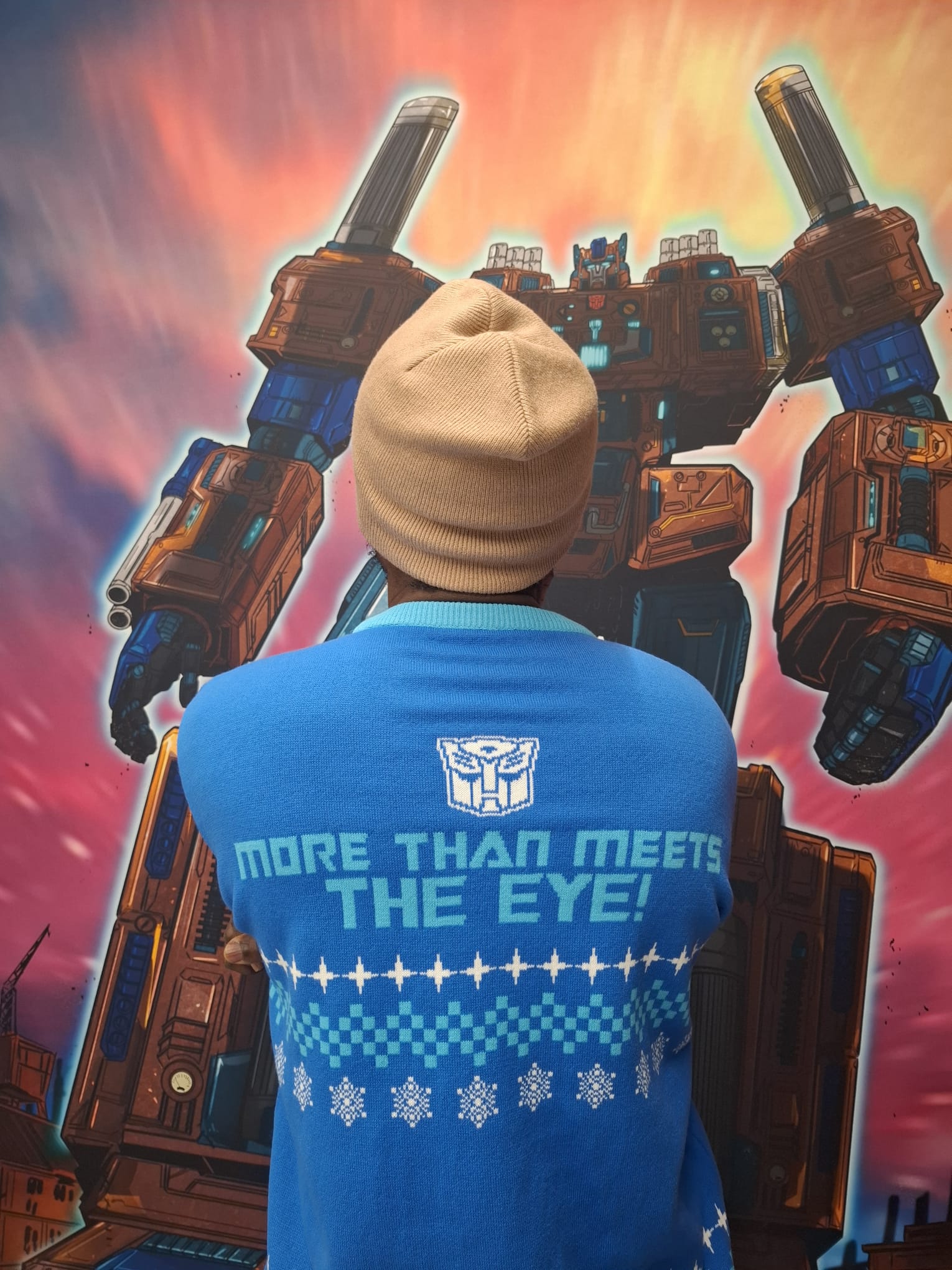 Transformers Christmas Jumper