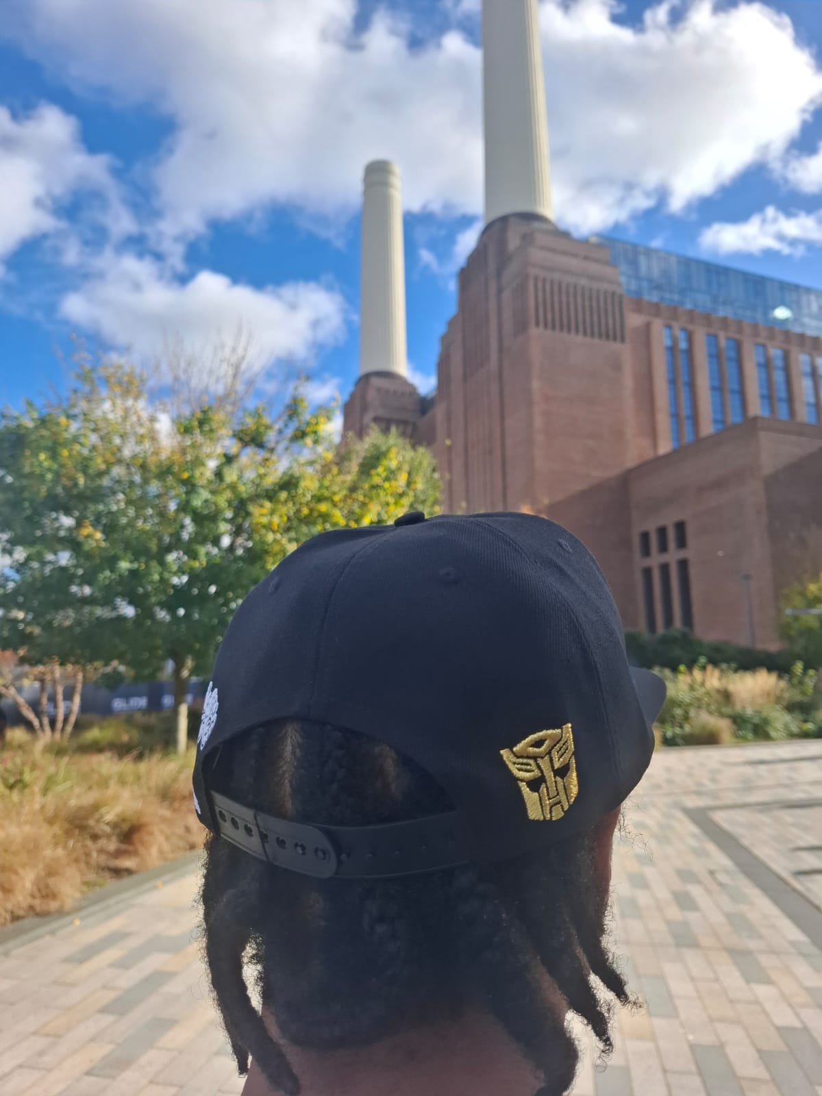 Murwalls Cybertronian Script Black/Gold Cap