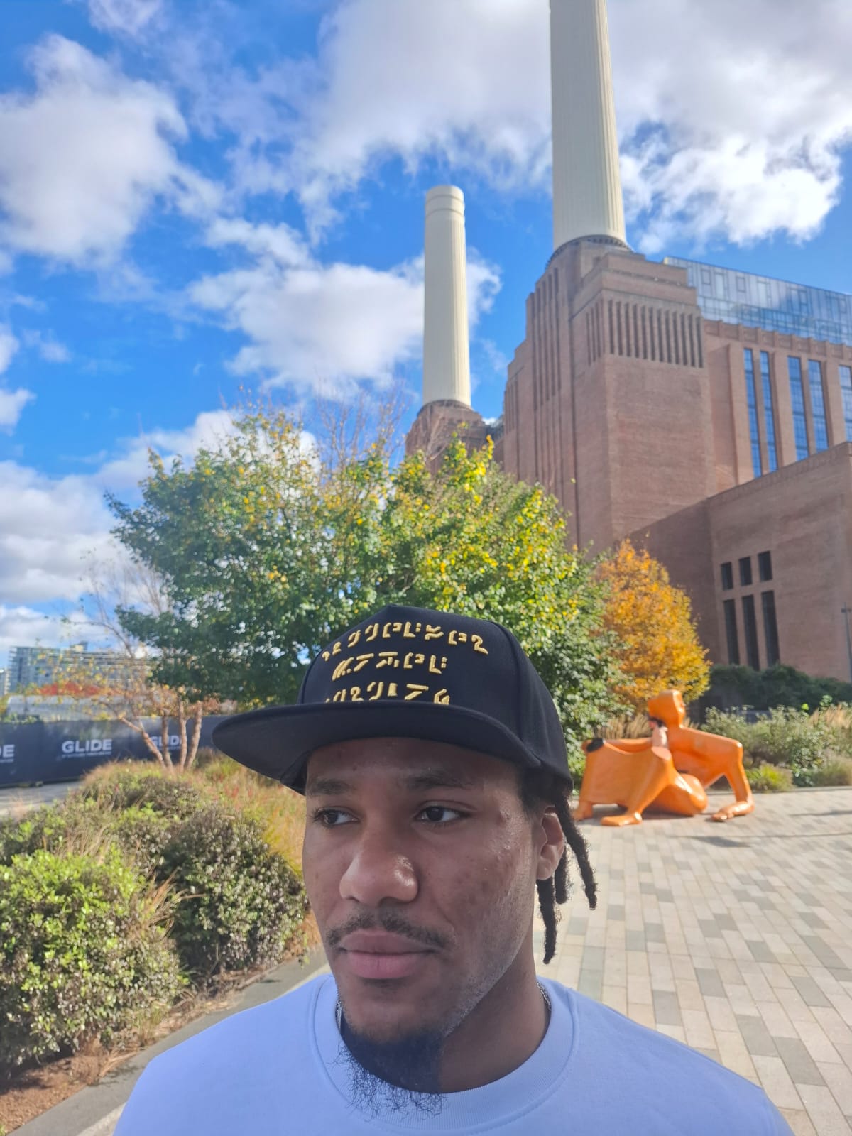 Murwalls Cybertronian Script Black/Gold Cap