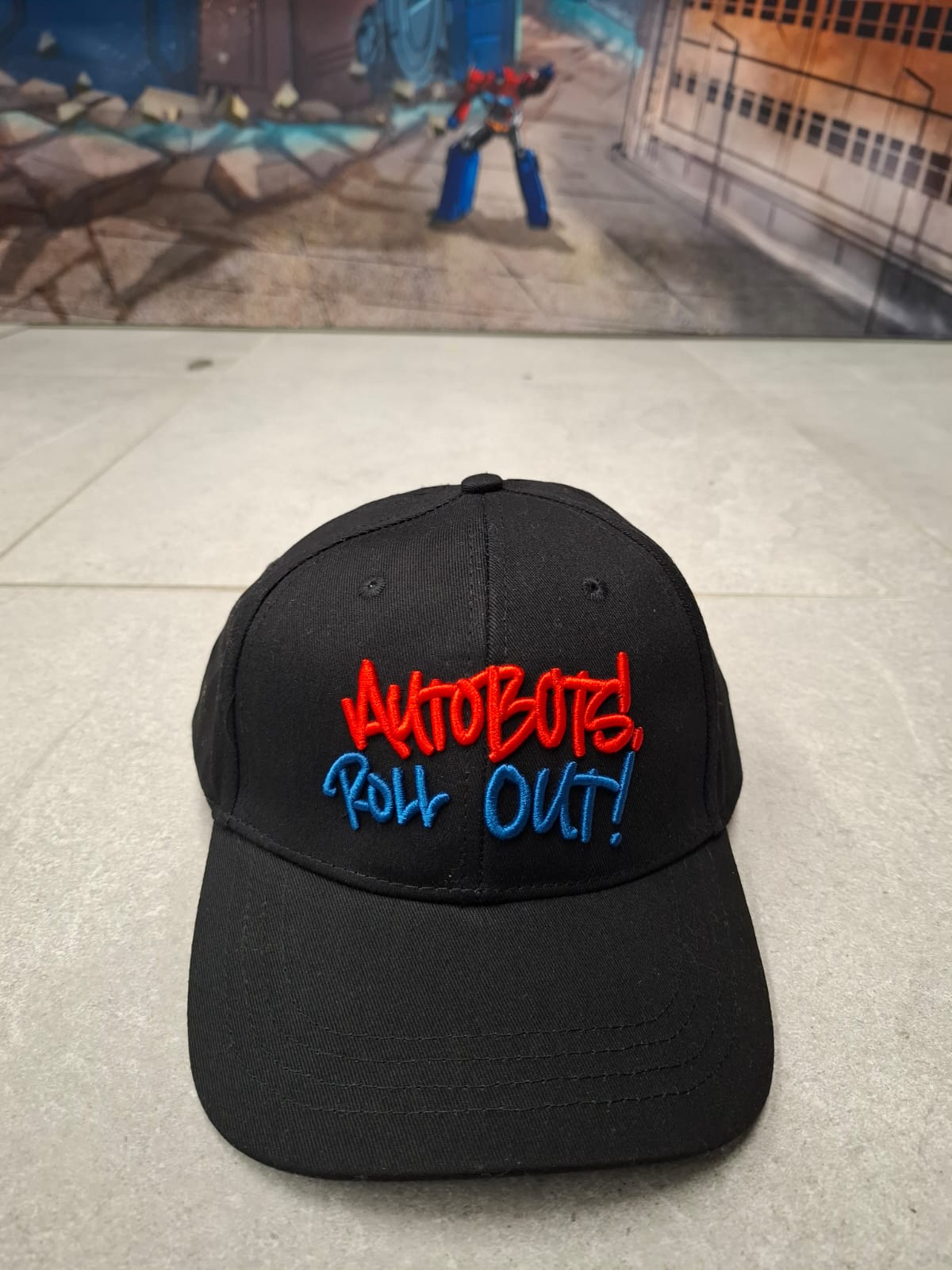 Murwalls Autobots Logo Black/Red Cap