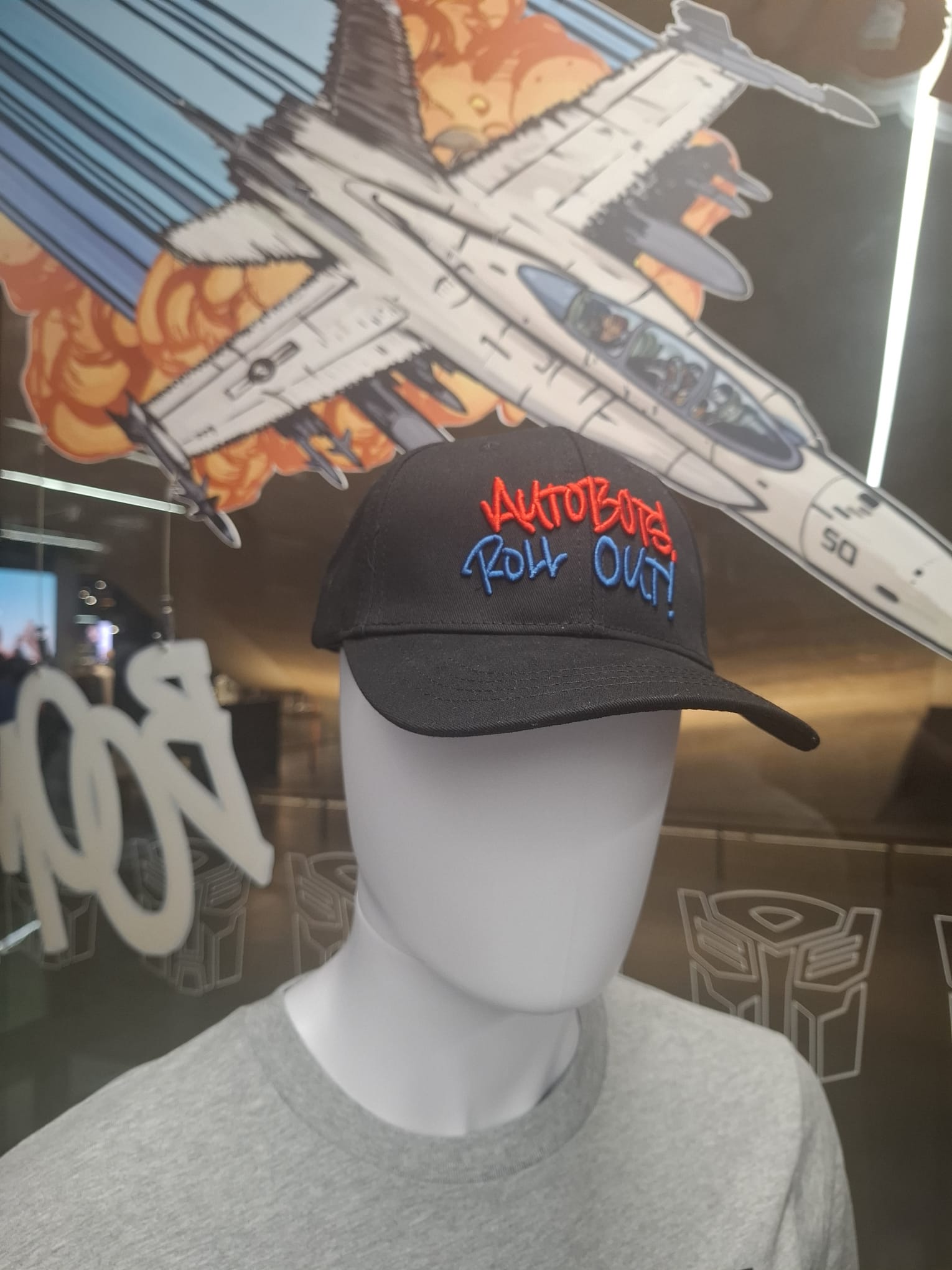 Murwalls Autobots Logo Black/Red Cap