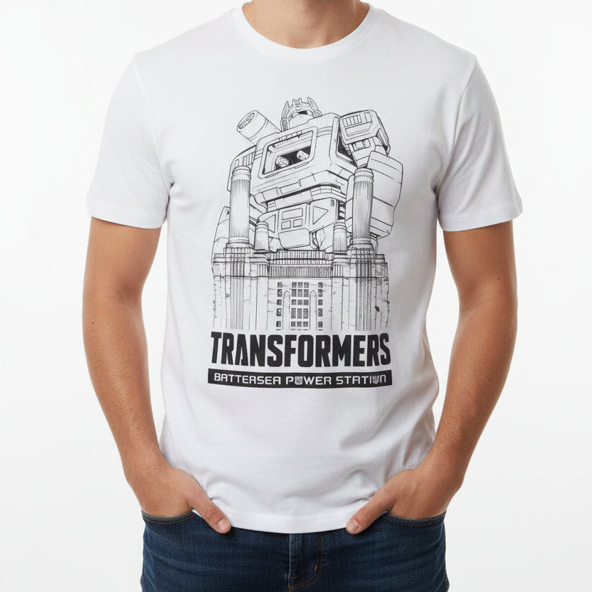 Soundwave Battersea Comic Issue #2 Sketch White T-Shirt