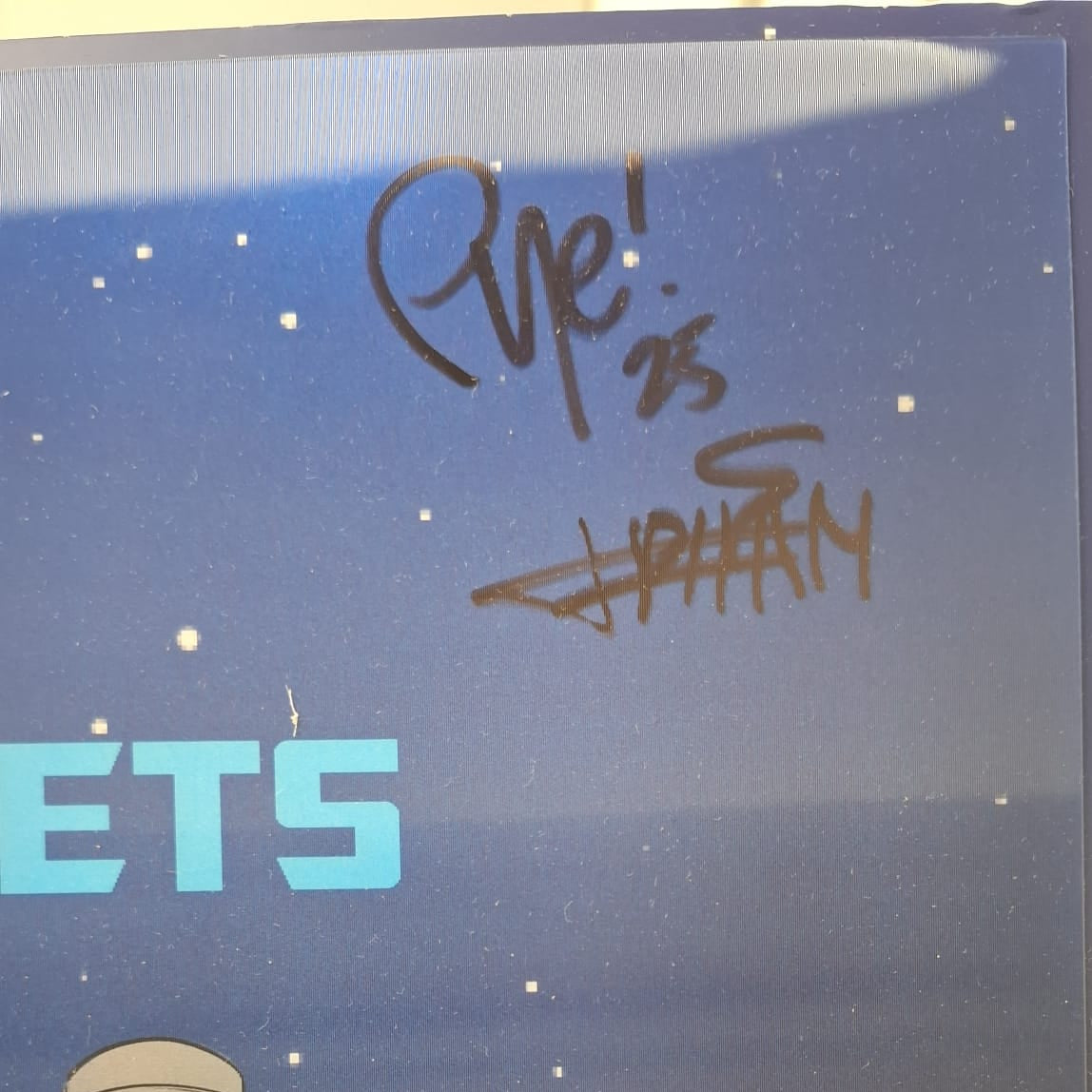 Powerplex Advent Calendar Signed by Simon Furman, Pye Parr, Frederic Pham Chuong