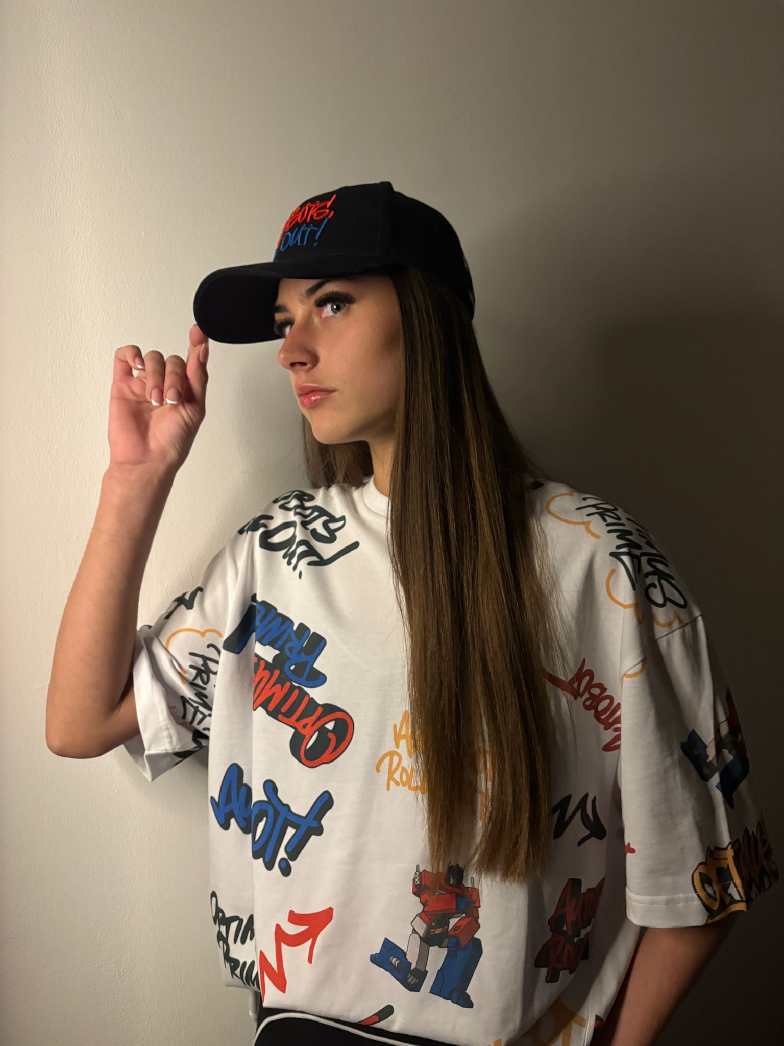 Murwalls Autobots Logo Black/Red Cap