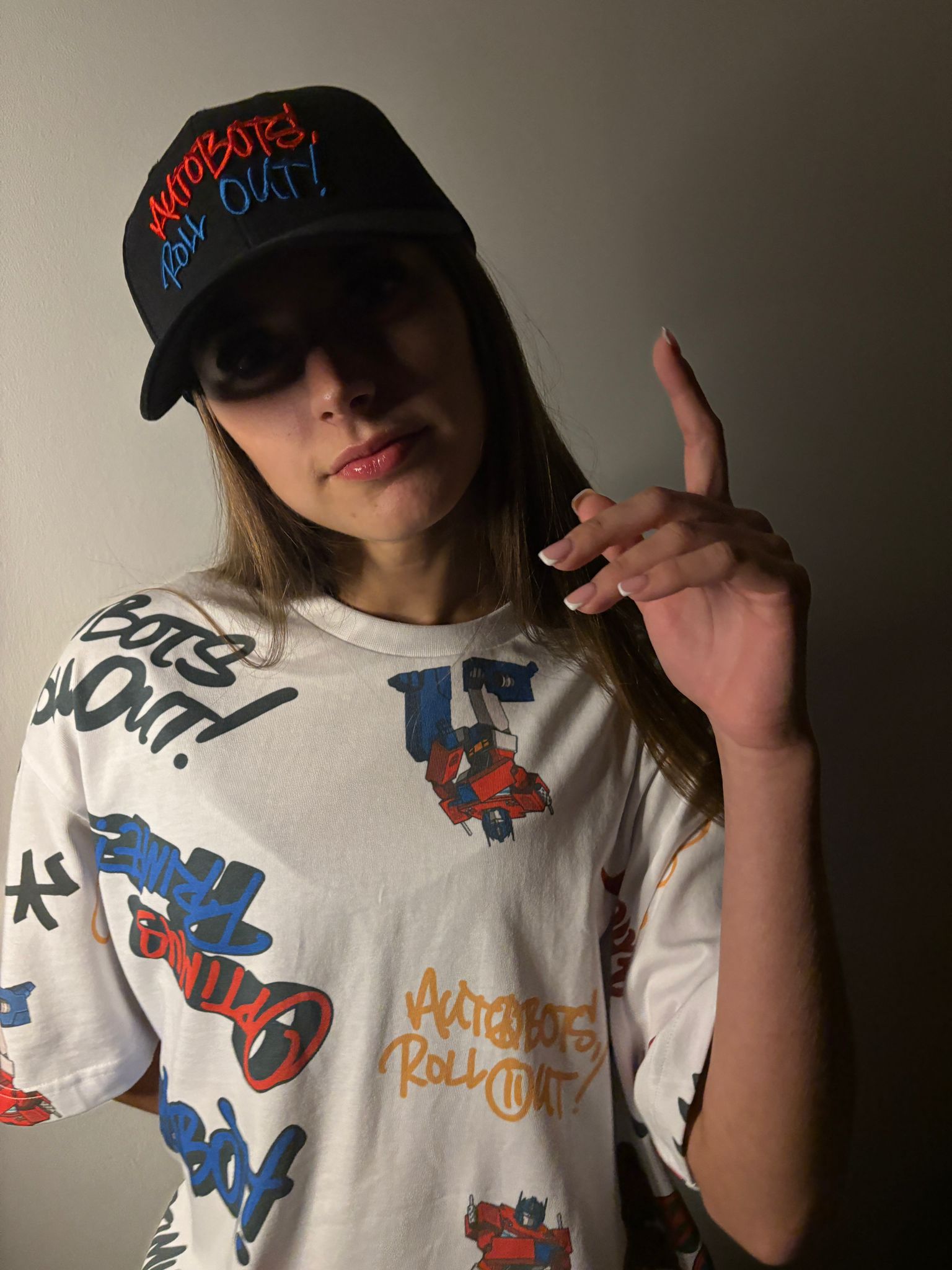 Murwalls Autobots Logo Black/Red Cap