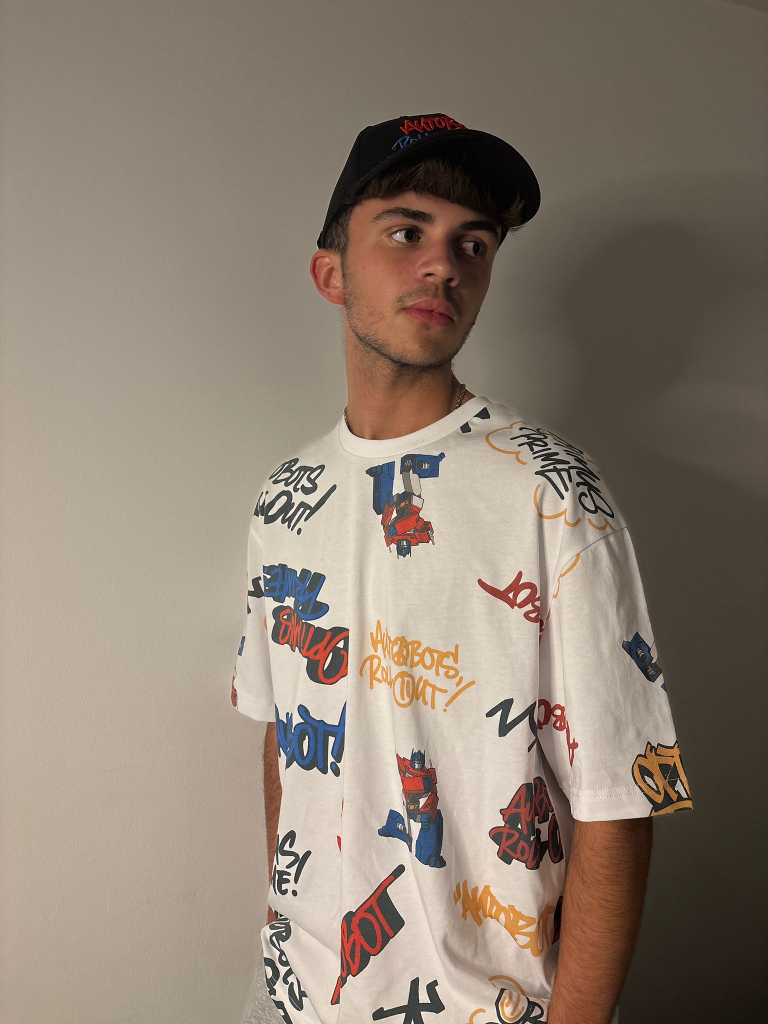 Murwalls Autobots Roll Out Oversized All Over Print T-Shirt