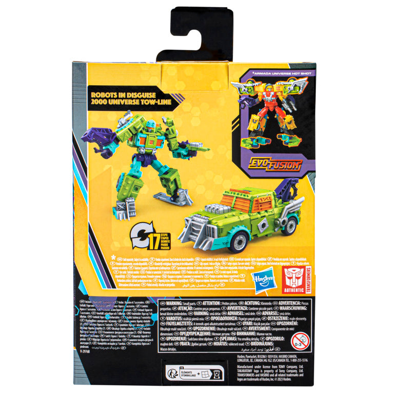Transformers Legacy Buzzworthy Bumblebee Deluxe Class R.I.D (2001) Tow Line
