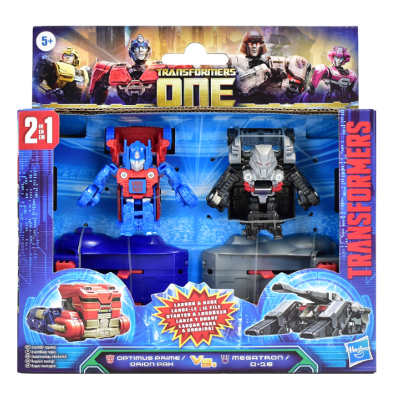Transformers Race Changers Optimus Prime/Orion Pax & Megatron/D-16