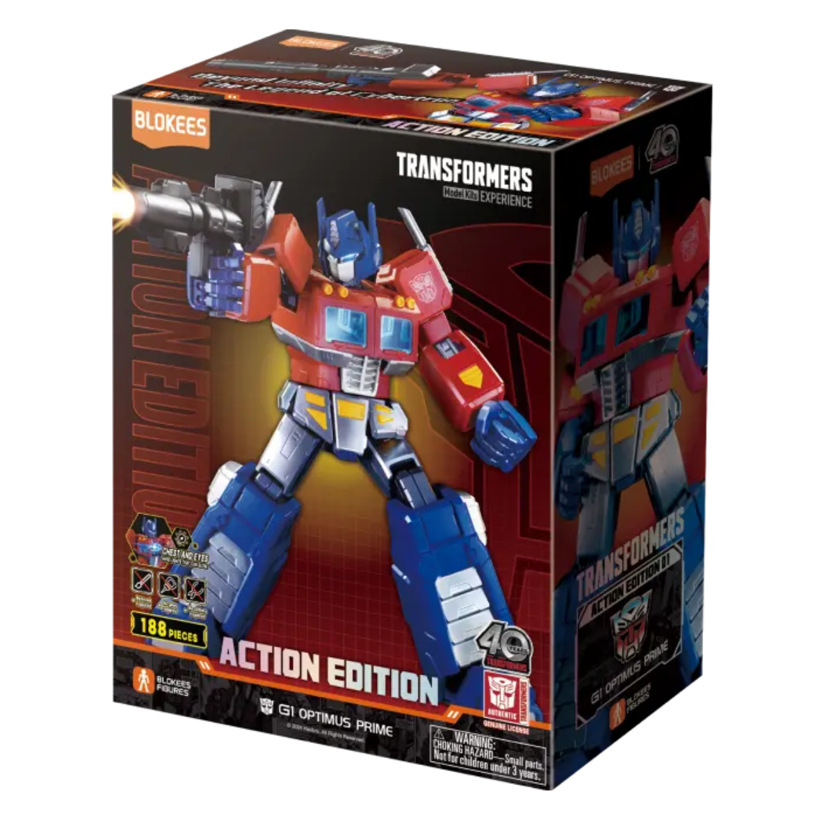 Transformers Action Edition 01 G1 Optimus Prime Figurine