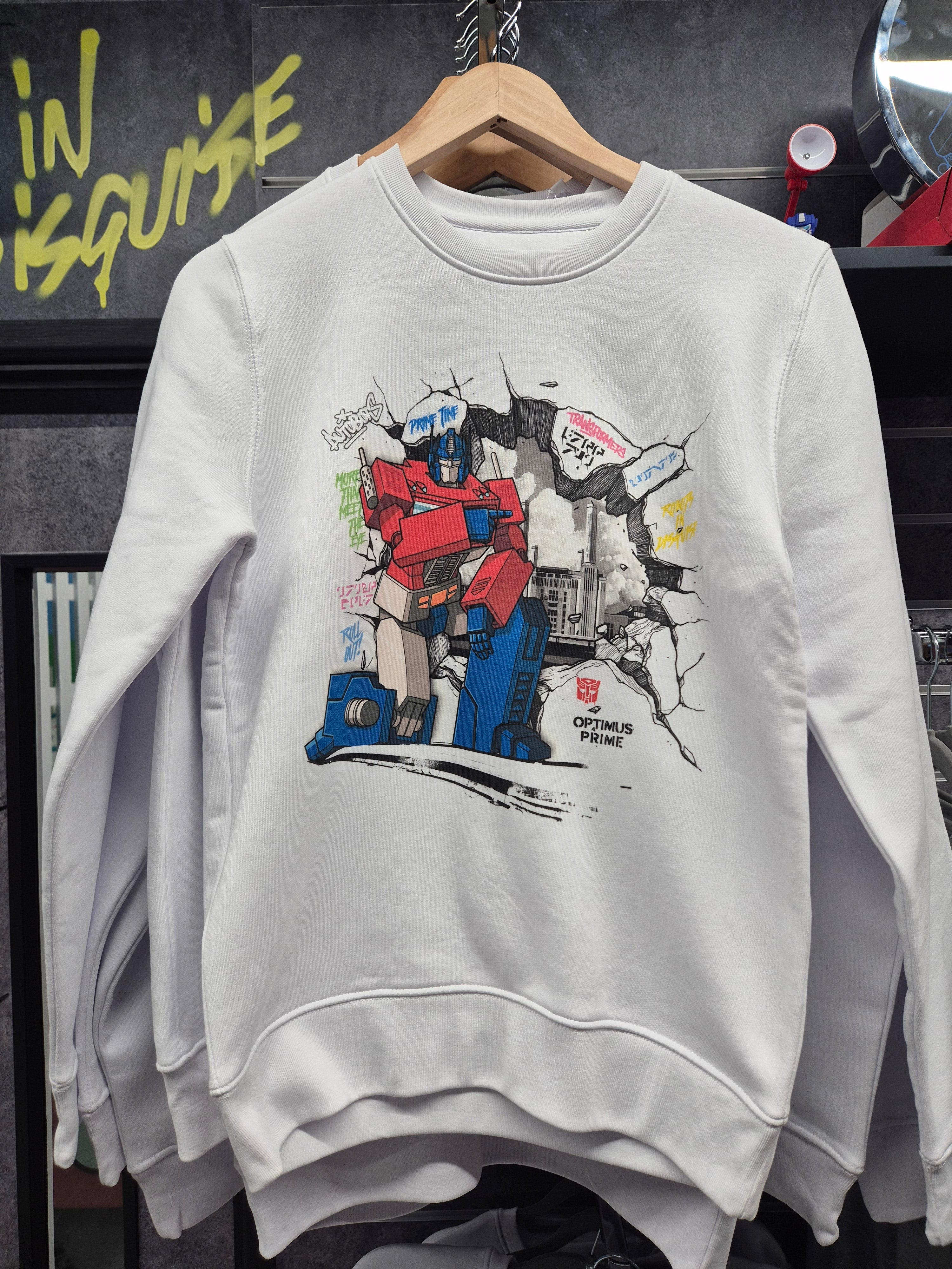 Murwalls Wall Smash Battersea White Sweatshirt