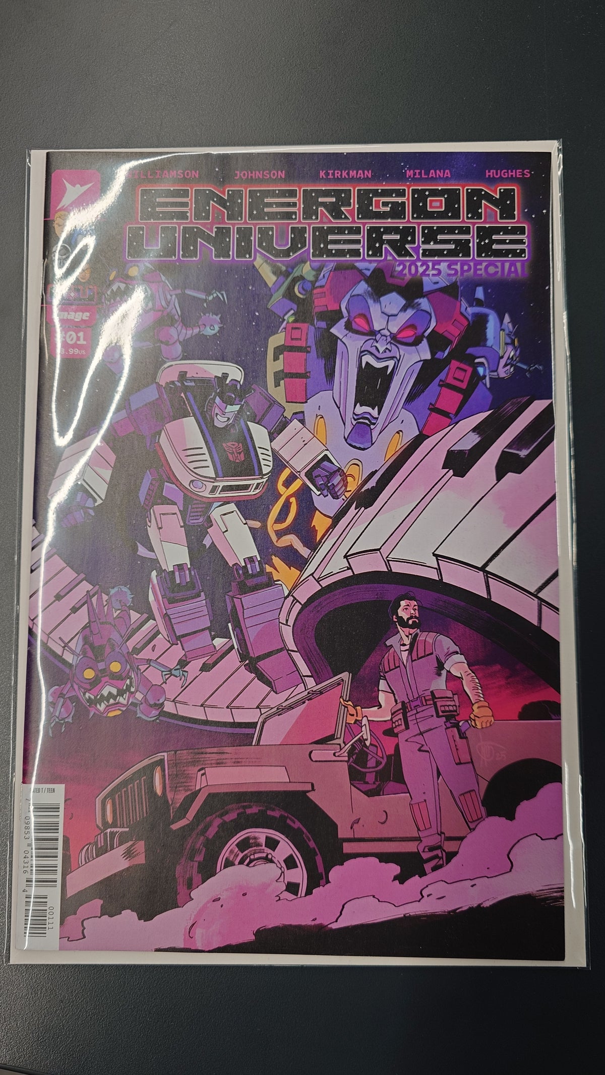 Energon Universe Special 2025 Cvr A Andrea Milana & Lee Loughridge