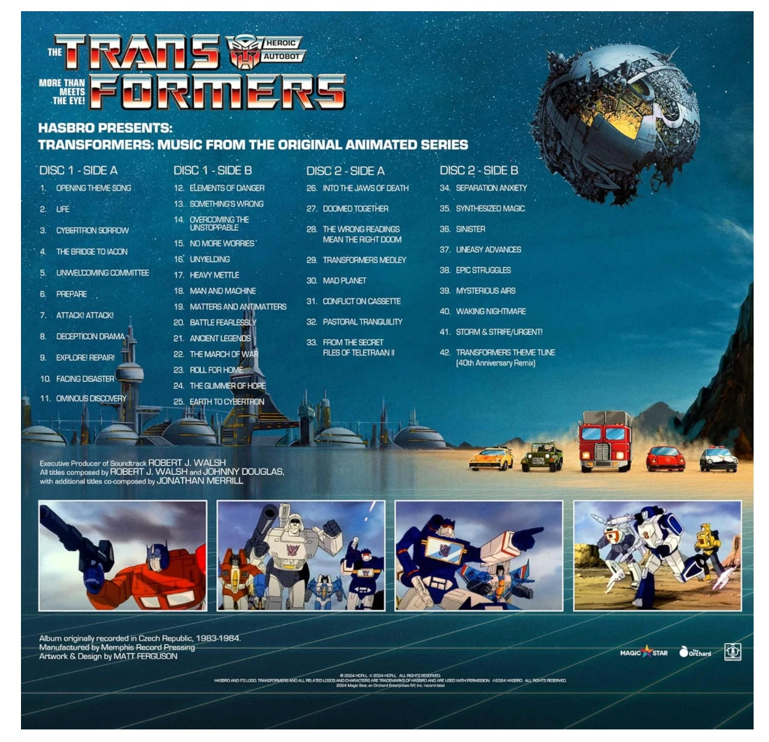 Transformers Vinyl Album