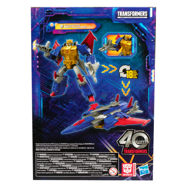 Transformers Legacy United Voyager Metalhawk Figure